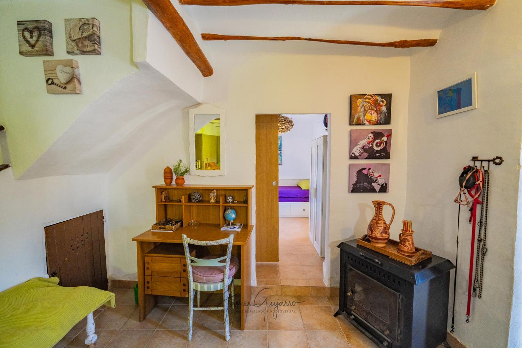 Casa Cuquet De Llum Onil Vila Exterior foto