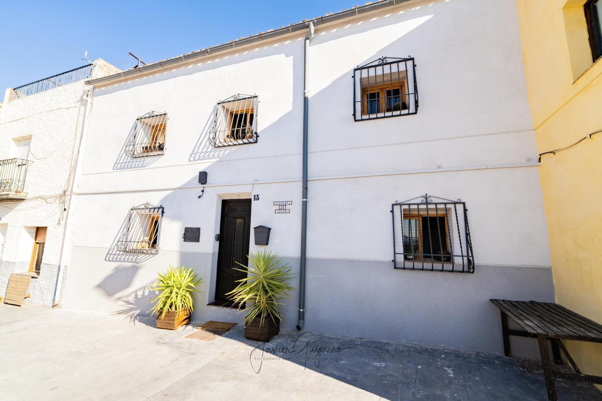 Casa Cuquet De Llum Onil Vila Exterior foto